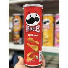 พริงเกิลส์ สีแดง Original Pringles (รสต้นตำหรับ) 110กรัม 프링글스 오리지날 (대) 110g