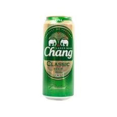 เบียร์ช้างกระป๋อง(กระป๋องยาวคลาสสิค) 500ML 창 캔맥주