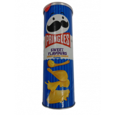 พริงเกิลส์ รสหวาน ชีสมายองเนส สีน้ำเงิน PRINGLES SWEET FLAVOURS 110G 프링글스 마요 치즈 110g