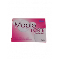 ยาคุมเมเปิ้ล ฟอร์ท (ยาคุมกำเนิดเม็ดฉุกเฉิน) 피임약 Maple forte