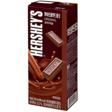 นมช็อคโก้แลตHERSHEY (หมดอายุ 21-10-24) 허쉬초콜릿드링크 235ml