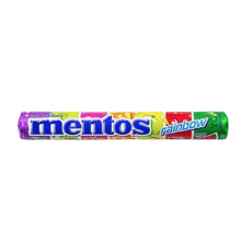 ลูกอม Mentos เมนทอสรสเรนโบว์ 멘토스 레인보우 37.5g