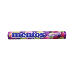 ลูกอม Mentos เมนทอสรสองุ่น 멘토스 믹스그레이프 37.5g