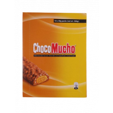 Choco Mucho ★1 กล่อง 10 ชิ้น★ รสเนยถั่ว (สีเหลือง) 30g ★10개입 1박스★ 초코무초 초콜릿바 땅콩버터맛(노란색)