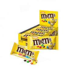 ❤️NEW❤️★★★1 BOX★★★ M&MสีเหลืองรสPeanut (37g*12ห่อ)노랑색 엠엔엠즈 피넛맛 30g 박스