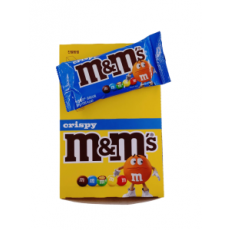 ❤️NEW❤️★★★ 1 BOX ★★★ M&M รสCrispy (37g*12ห่อ) 파랑색 엠엔엠즈 크리스피맛 30g 박스