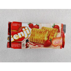 ❤️NEW❤️ Genji เกนจิ พายรสสตอเบอร์รี่ 85กรัม 몬데 겐지 소프트파이 비스킷(딸기맛) 85g