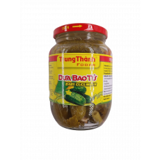 *กระปุก* แตงกวาดอง 500กรัม 오이피클 (DUA BAO TU) (BABY CUCUMBER) 500g