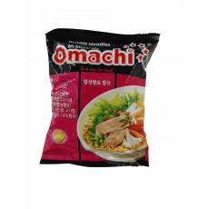 *ดำชมพู* omachi บะหมี่กึ่งสำเร็จรูป รสหมูสับ 오마찌 인스턴트면 고기맛